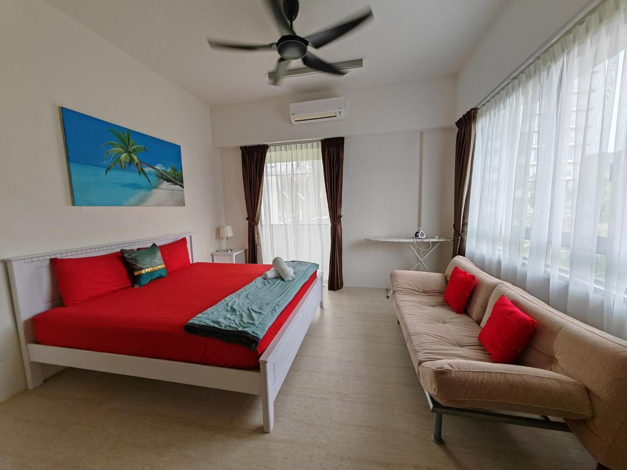 By The Sea Front Sea View 3 Apartment Batu Ferringhi